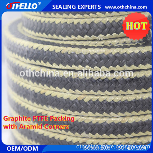 Ptfe Packing With Aramid Corner